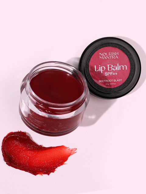 Buy Nourish Mantra Beetroot Blast Lip Balm With SPF 12 G - - Personal Care for Unisex