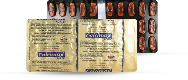 Calcimax Forte Plus Strip Of 30 Tablets