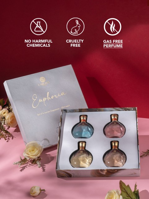 Carlton London Euphoria Women Gift Set of 4 EDP Perfume - 30ml each 4 Carlton London Euphoria Women Gift Set of 4 EDP Perfume - 30ml each