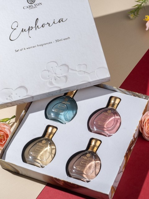 Carlton London Euphoria Women Gift Set of 4 EDP Perfume - 30ml each 6 Carlton London Euphoria Women Gift Set of 4 EDP Perfume - 30ml each