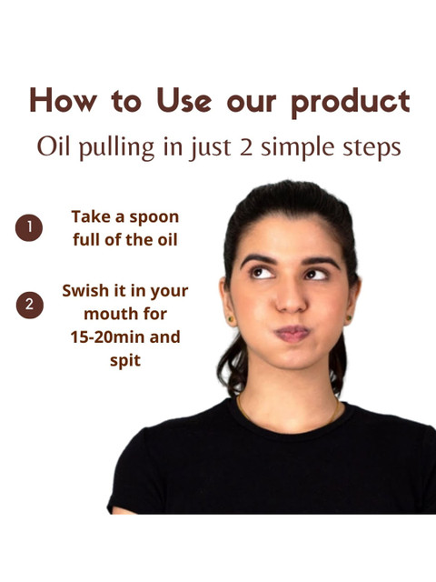 Coco Crush Ayurvedic Coconut Oil For Oil Pulling with Copper Tongue Cleaner-100ml 3 Coco Crush Ayurvedic Coconut Oil For Oil Pulling with Copper Tongue Cleaner-100ml