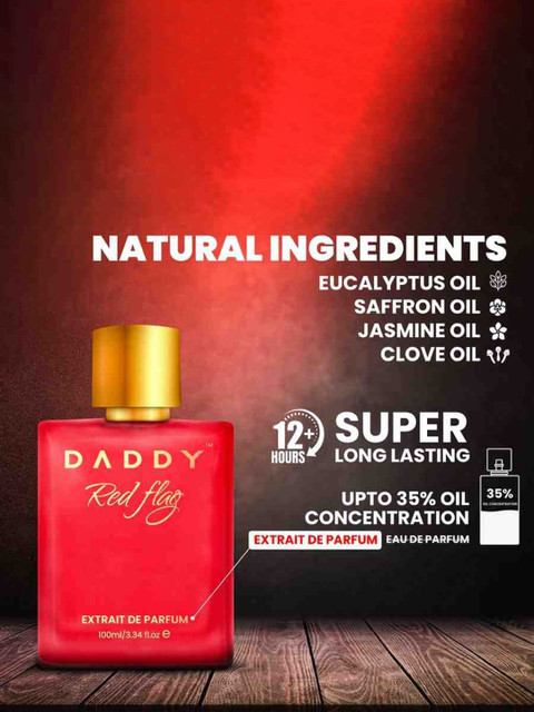 Daddy Red Flag Long Lasting Extrait De Parfum- 100 ml