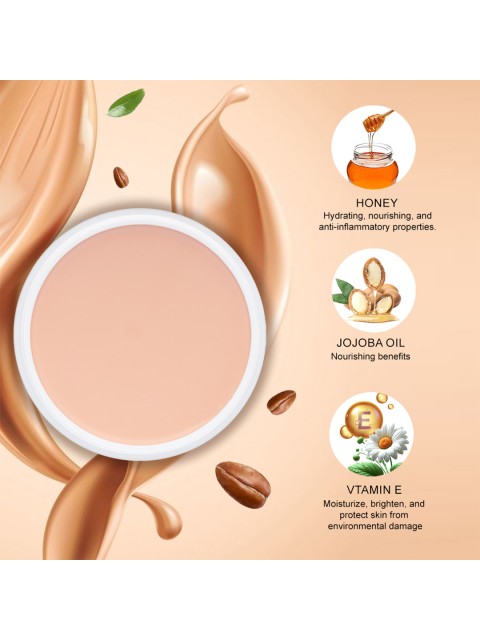 Daily Life Forever52 High Coverage Tender Foundation Cream - 18 gm - Asher-002 4 Daily Life Forever52 High Coverage Tender Foundation Cream - 18 gm - Asher-002