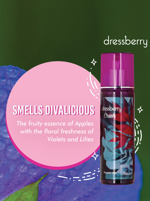 DressBerry Crush Fragrance Mist 190 ml 4 DressBerry Crush Fragrance Mist 190 ml
