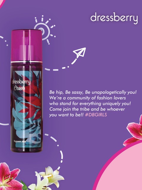 Dressberry Set of 2 Body Mists - 190 ml - Blush & Crush 6 Dressberry Set of 2 Body Mists - 190 ml - Blush & Crush