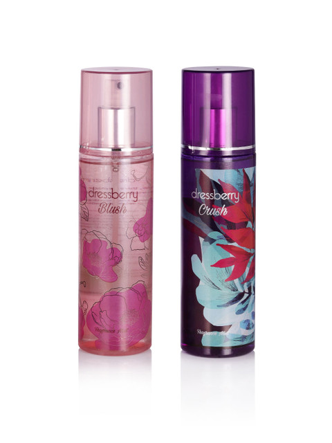 Dressberry Set of 2 Body Mists - 190 ml - Blush & Crush