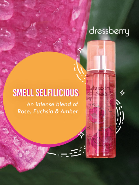 DressBerry Women Blush Fragrance Mist 190 ml 4 DressBerry Women Blush Fragrance Mist 190 ml