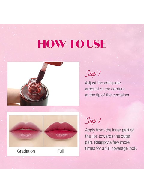 ETUDE Dear Darling Water Tint 9g - Red Grapefruit Ade 4 6 ETUDE Dear Darling Water Tint 9g - Red Grapefruit Ade 4