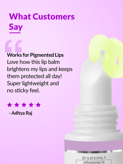 FIXDERMA 4% Kojic Acid SPF 50+PA+++ Brightening LipBalm With 1%Alpha Arbutin 15ml - Purple 6 FIXDERMA 4% Kojic Acid SPF 50+PA+++ Brightening LipBalm With 1%Alpha Arbutin 15ml - Purple