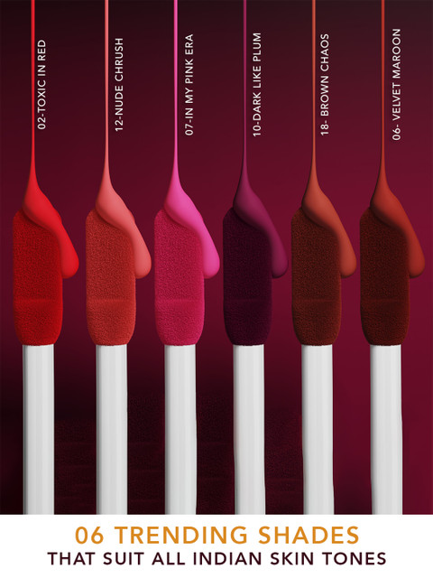 GLAM21 Mattitude Liquid Matte Lipstick with Vitamin E & Cherry Oil 7.5ml -It's Givin Mauve 6 GLAM21 Mattitude Liquid Matte Lipstick with Vitamin E & Cherry Oil 7.5ml -It's Givin Mauve