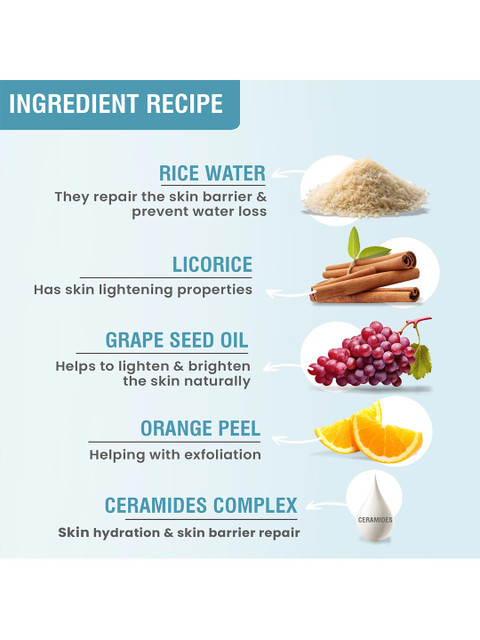 GLAMVEDA Rice & Ceramide Glass Skin Brightening & Vitalizing Peel Off Mask - 100 gm 3 GLAMVEDA Rice & Ceramide Glass Skin Brightening & Vitalizing Peel Off Mask - 100 gm