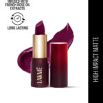 Lakme Cushion Matte Lipstick - Purple Diamond CM5