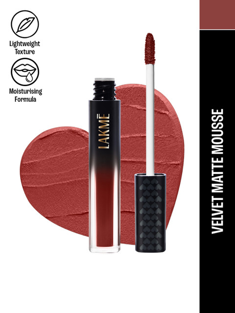 Lakme Xtraordin-airy Lip Mousse 4.6g - Chocolate Temptation 4 Lakme Xtraordin-airy Lip Mousse 4.6g - Chocolate Temptation