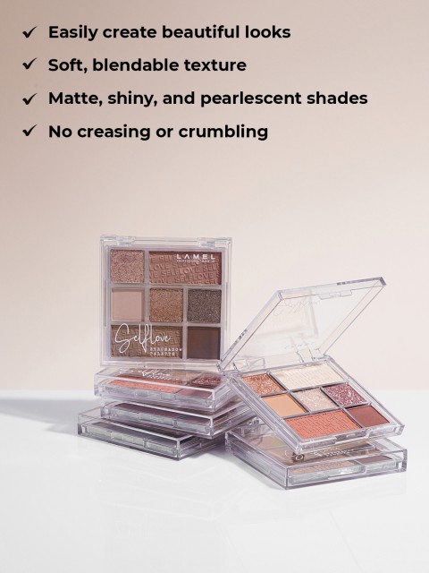 Lamel SELFLOVE Eyeshadow Palette 401 4 Lamel SELFLOVE Eyeshadow Palette 401