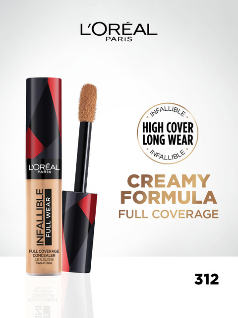 LOreal Paris Infallible Full Wear Maximum Coverage Concealer 10 ml - Amber 312 2 LOreal Paris Infallible Full Wear Maximum Coverage Concealer 10 ml - Amber 312