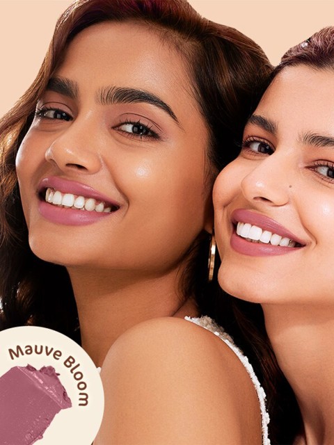 Mamaearth Creamy Matte Long Stay Lipstick With Murumuru Butter - Mauve Bloom 2 Mamaearth Creamy Matte Long Stay Lipstick With Murumuru Butter - Mauve Bloom