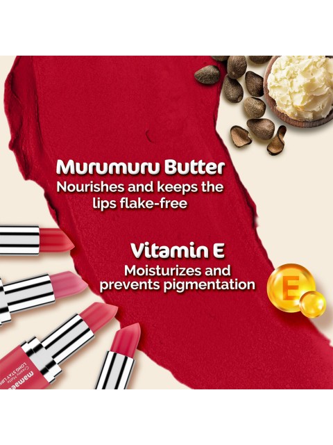 Mamaearth Creamy Matte Long Stay Lipstick With Murumuru Butter - Mauve Bloom 5 Mamaearth Creamy Matte Long Stay Lipstick With Murumuru Butter - Mauve Bloom