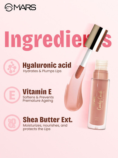 MARS Candylicious Lip Gloss - 4ml - Chocolate 06 4 MARS Candylicious Lip Gloss - 4ml - Chocolate 06