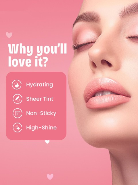 MARS Candylicious Non-Sticky Tinted Lip Gloss - 4ml- Berry Burst 12 3 MARS Candylicious Non-Sticky Tinted Lip Gloss - 4ml- Berry Burst 12