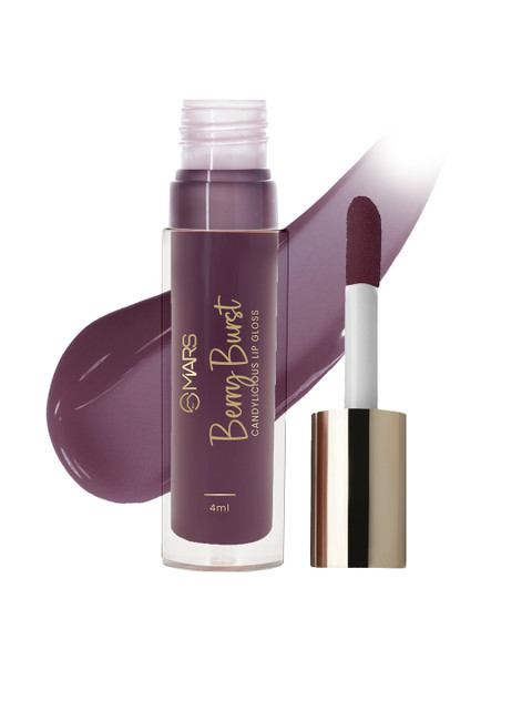 MARS Candylicious Non-Sticky Tinted Lip Gloss - 4ml- Berry Burst 12