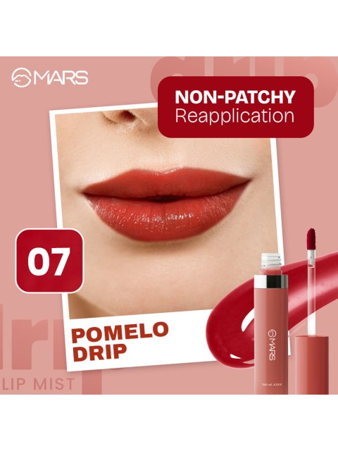 MARS Drip Long Lasting Glossy FInish Lip Mist 4.5 ml - Pomelo Drip 07 3 MARS Drip Long Lasting Glossy FInish Lip Mist 4.5 ml - Pomelo Drip 07