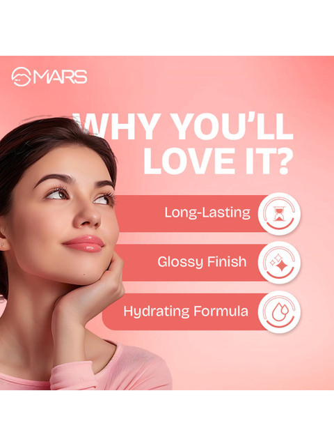 MARS Drip Long Lasting Glossy FInish Lip Mist 4.5 ml - Pomelo Drip 07 6 MARS Drip Long Lasting Glossy FInish Lip Mist 4.5 ml - Pomelo Drip 07