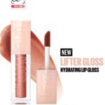 Maybelline New York Non-Sticky Tinted Lifter Lip Gloss with Hyaluronic Acid 5.4ml - Topaz