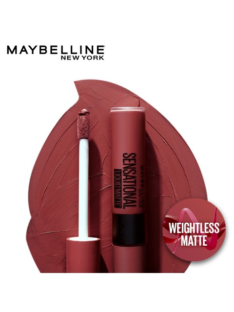 Maybelline New York Sensational Liquid Matte Lipstick 7 ml - Made Easy 11 3 Maybelline New York Sensational Liquid Matte Lipstick 7 ml - Made Easy 11