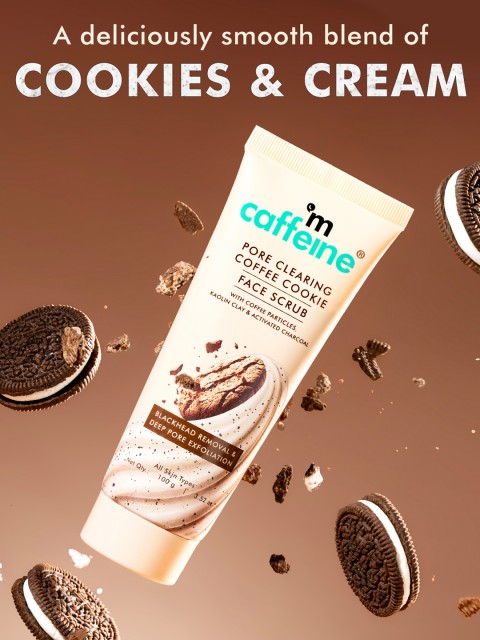 MCaffeine 4.5% Exfoliants Pore Clearing Remove Blackheads Coffee & Cookie Face Scrub 100g 4 MCaffeine 4.5% Exfoliants Pore Clearing Remove Blackheads Coffee & Cookie Face Scrub 100g