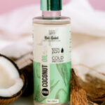 Nat Habit 100% Pure Cold Pressed Virgin Coconut Body Oil for Deep Moisturisation - 200 ml