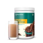 Pharmeasy Daily Protein For Strong Bones And Immunity Rich Chocolate Jar 400gm