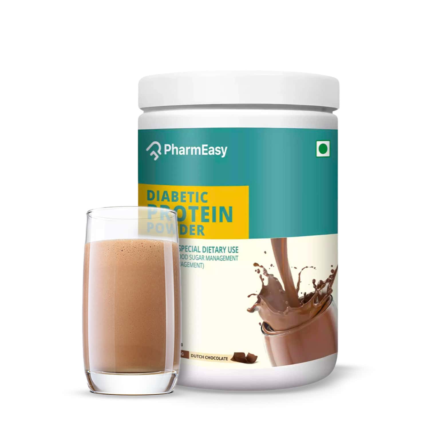 Pharmeasy Diabetic Protein Powder Chocolate Flavour 400g 1 Pharmeasy Diabetic Protein Powder Chocolate Flavour 400g