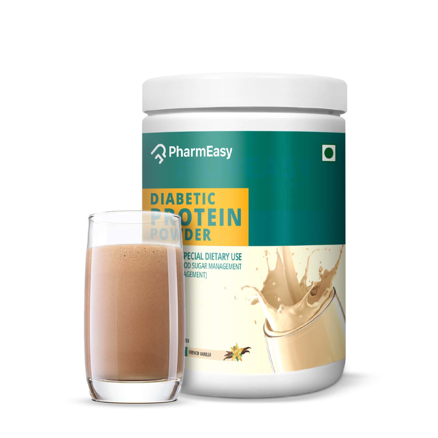 Pharmeasy Diabetic Protein Powder French Vanilla Flavour Jar Of 400g 1 Pharmeasy Diabetic Protein Powder French Vanilla Flavour Jar Of 400g