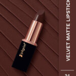 Pilgrim Matte Bullet Intense Colour Transferproof & Smudgeproof Lipstick - Alpha Brown 34