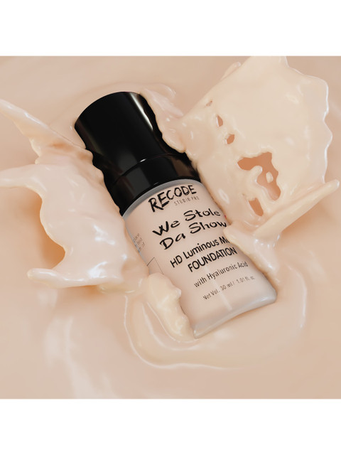 Recode HD Luminous Matte Foundation 30 ML- Alhind 1.01 2 Recode HD Luminous Matte Foundation 30 ML- Alhind 1.01
