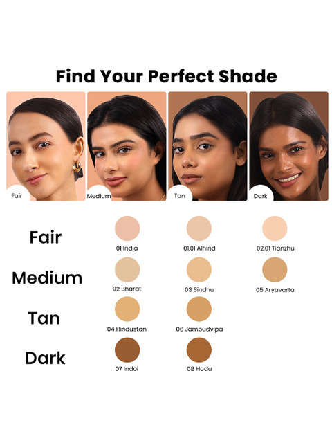 Recode HD Luminous Matte Foundation 30 ML- Alhind 1.01 3 Recode HD Luminous Matte Foundation 30 ML- Alhind 1.01