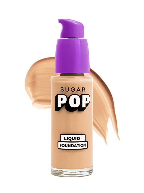 SUGAR POP Full-Coverage 10-Hour Stay Water-Resistant Liquid Foundation 30ml - Walnut 03 2 SUGAR POP Full-Coverage 10-Hour Stay Water-Resistant Liquid Foundation 30ml - Walnut 03