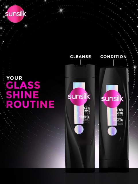 Sunsilk Radiant Black Shine Shampoo - 350 ml 6 Sunsilk Radiant Black Shine Shampoo - 350 ml