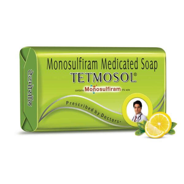 Tetmosol Medicated Soap For Relief From Skin Infections And Daily Bathing 100gm