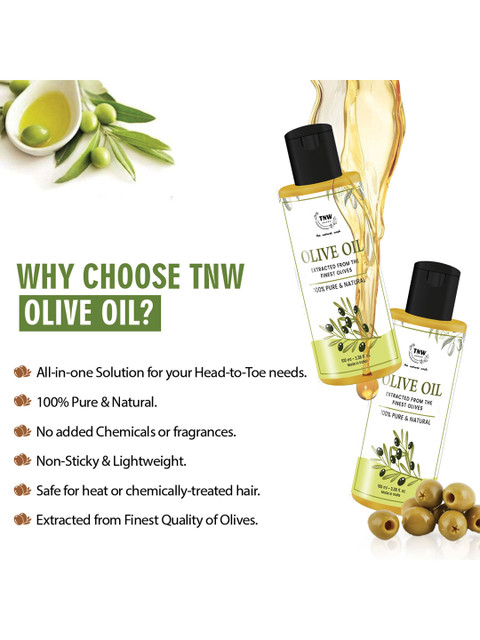 TNW the natural wash 100% Pure & Natural Olive Oil - 100 ml 2 TNW the natural wash 100% Pure & Natural Olive Oil - 100 ml