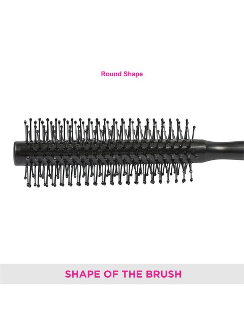 VEGA Round Hair Brush for Adding Curls & Volume To All Hair Types R3-RB 4 VEGA Round Hair Brush for Adding Curls & Volume To All Hair Types R3-RB