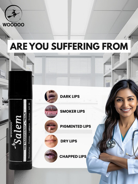 Woodoo Salem Lip Lightening Balm - 5 g - Transparent 2 Woodoo Salem Lip Lightening Balm - 5 g - Transparent