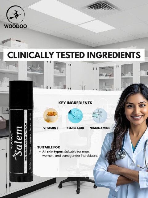 Woodoo Salem Lip Lightening Balm - 5 g - Transparent 4 Woodoo Salem Lip Lightening Balm - 5 g - Transparent