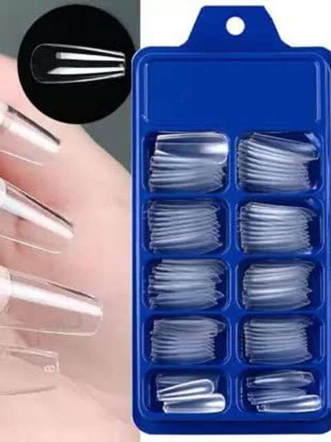 YELGO Set Of 100 Artificial Reusable Nails 4 YELGO Set Of 100 Artificial Reusable Nails