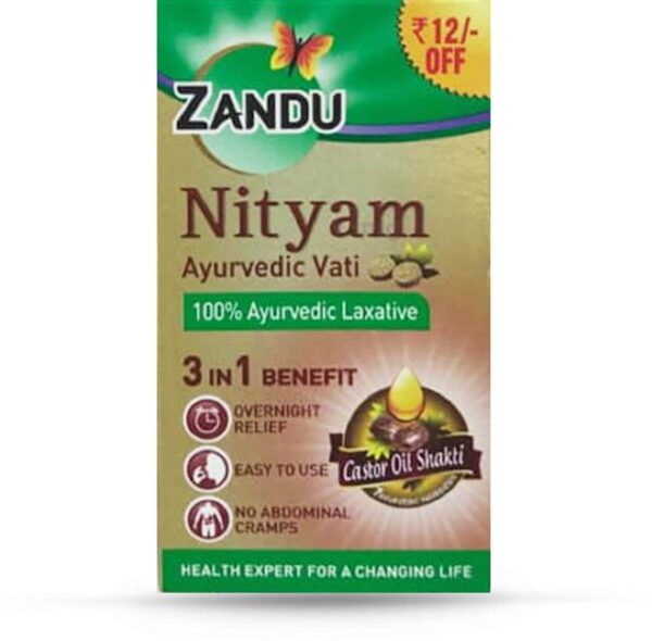 Zandu Nityam Ayurvedic Vati 30 Tablets