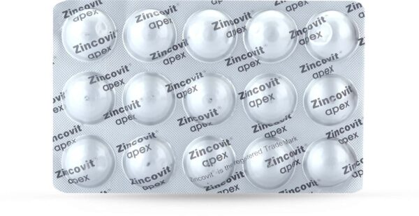Home 5 Zincovit Strip Of 15 Tablets (Green)