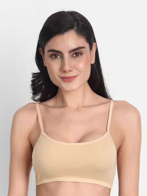Aimly Pack of 3 Non-Padded Non-Wired Seamless Cotton Sports Bra With All Day Comfort 3 Aimly Pack of 3 Non-Padded Non-Wired Seamless Cotton Sports Bra With All Day Comfort