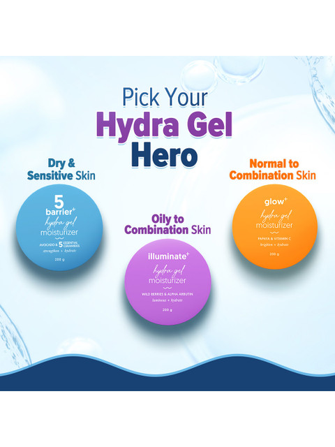 Aqualogica Illuminate & Hydra Gel Moisturizer With Wild Berries - 200g 6 Aqualogica Illuminate & Hydra Gel Moisturizer With Wild Berries - 200g