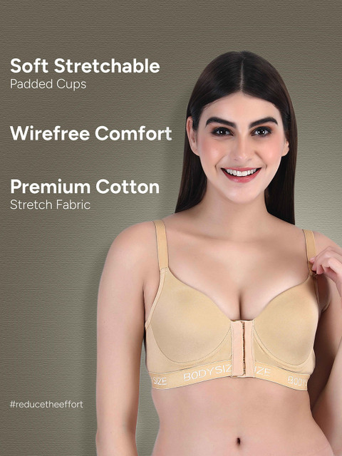 BODYSIZE Women Full Coverage Heavily Padded and Non-Wired Bra 4 BODYSIZE Women Full Coverage Heavily Padded and Non-Wired Bra