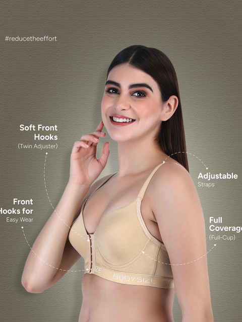 BODYSIZE Women Full Coverage Heavily Padded and Non-Wired Bra 5 BODYSIZE Women Full Coverage Heavily Padded and Non-Wired Bra